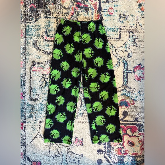 Boy’s Fleece Minecraft Pajama Pants (6/7) - Picture 1 of 3